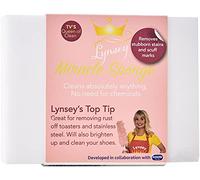 Addis 518490 LQOC-Esponja milagrosa Extra Resistente, no Necesita Productos químicos, Solo Bloque, Color Blanco, Suelto