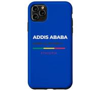 Addis Abeba Etiopía Diseño de coordenadas de Etiopía Bandera de Etiopía Carcasa para iPhone 11 Pro Max