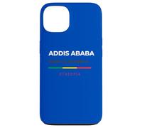 Addis Abeba Etiopía Diseño de coordenadas de Etiopía Bandera de Etiopía Carcasa para iPhone 13