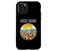 Addis Abeba paisaje Art Deco Carcasa para iPhone 11 Pro