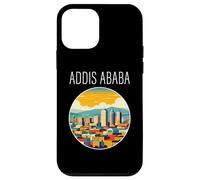 Addis Abeba paisaje Art Deco Carcasa para iPhone 12 mini