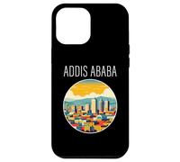 Addis Abeba paisaje Art Deco Carcasa para iPhone 12 Pro Max