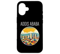 Addis Abeba paisaje Art Deco Carcasa para iPhone 16