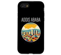 Addis Abeba paisaje Art Deco Carcasa para iPhone SE (2020) / 7 / 8
