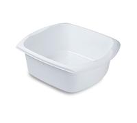 Addis Cuenco rectangular de 9,5 litros, color blanco