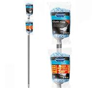 Addis Mopa de Tela con Recambio Gratuito, Color Azul