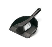 Addis Negro Juego de recogedor y Cepillo rígido, Color, 1 Count (Pack of 1)