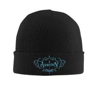 Addison RAE The Addison Tour 2025 Gorro de Punta con Punhal para Hombres, Mujer Gorro de Calaveras de Punto cálido