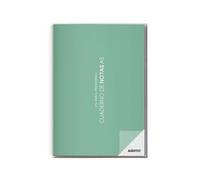 ADDITIO - Cuaderno de Notas para el profesorado | Planificación del curso (2 meses vista) | Evaluación continua | Papel ecológico | Tamaño A5 | Español | Verde