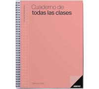 ADDITIO - Cuaderno de Todas las Clases semana vista para el profesorado | Evaluación continua | Programación semanal del curso | Tamaño 22,5 x 31 cm. | Español | Coral