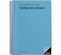 ADDITIO - Cuaderno de Todas las Clases semana vista para el profesorado | Evaluación continua | Programación semanal del curso | Tamaño 22,5 x 31 cm. | Español | Azul