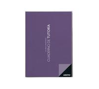 ADDITIO - Cuaderno de Tutoría para el profesorado | Seguimiento del alumnado | Registro de asistencia por meses | Tamaño A4 | Español | Lila