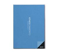 ADDITIO - Cuaderno Dúplex para el profesorado | Evaluación continua | Seguimiento del alumnado | Registro de asistencia por meses | Tamaño A4 | Español | Azul