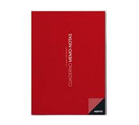 ADDITIO - Cuaderno Memo-Notas para el profesorado | Evaluación continua | Diario de clases | Tamaño A4 | Español | Rojo