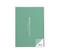 ADDITIO - Cuaderno Notas para el profesorado | Planificación del curso (4 meses vista) | Evaluación continua | Papel ecológico | Tamaño A4 | Catalán | Verde