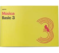 ADDITIO - Cuadernos de música BASIC 3 para la iniciación a la música | 3 pentagramas de 24 mm | 20 páginas | Tamaño 24 x 17 cm apaisado | Papel ecológico | 20 páginas | Grapa | Amarillo |