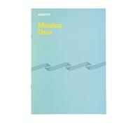 ADDITIO - Cuadernos de música DUO | Adaptados a todas las edades y procesos de aprendizaje | 8 pentagramas de 9mm | Cuadrícula para anotaciones | 40 páginas | A4 | Papel ecológico | Grapas | Azul