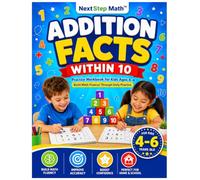 Addition Facts Within 10: Practice Workbook for Kids Ages 4-6 | Build Math Fluency Through Daily Practice (NextStep Math™ | Math Facts Mastery Series)