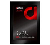 Addlink S20 120GB PS4 compatible con SATA III SSD interno de calidad extrema de 2.5 pulgadas, velocidad máxima de 510 MB/s, reemplazo perfecto de disco duro para portátiles, PC y Sony PS4