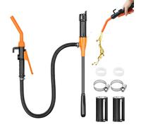 ADDLIVE Bomba de gasolina eléctrica, bomba de transferencia eléctrica, bomba de gasolina para bidón, bomba de bidón portátil para coche, moto, gasolina, diésel, combustibles (sin batería), color