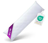 AddLiving - Almohada para dormir de lado acolchada 40 x 145 cm - Almohada transpirable para dormir de lado - Apta para alérgicos - Almohada larga para el cuello para lactancia y dormir en posición