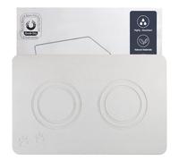 Addogyy Home - Tapete de piedra para cuenco de perro y gato, tapete de piedra de diatomita natural, tapete de alimentación para mascotas, moderno y elegante, estación de alimentación para mascotas