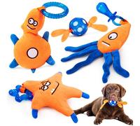 ADDPETS Paquete de 4 juguetes congelados para cachorros para mantenerlos ocupados para aliviar el dolor de dentición, juguetes masticables para cachorros de 0 a 6 meses para aliviar la picazón de la