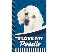 Address and Password Book Combo: Hardcover / Large Print / Discreet / Log Home - Email Addresses - Phone Numbers / Track Birthdays / Web Login Keeper ... For Seniors / White Poodle - Dog Lover Cover