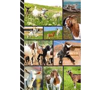 Address and Password Book Combo: Large Print | Discreet | Log Emails - Addresses - Phone Numbers - Birthdays - Web Login | Small Contact Keeper | Great Gift For Seniors | Goat Cover