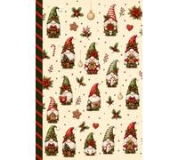 Address and Password Book Combo: Large Print | Discreet | Log Emails - Addresses - Phone Numbers - Birthdays - Web Login | Small Contact Keeper | ... Seniors | Cozy Christmas Garden Gnome Pattern