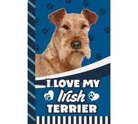 Address and Password Book Combo: Large Print / Discreet / Log Home - Email Addresses - Phone Numbers / Track Birthdays / Web Login Keeper / Great For Seniors / Irish Terrier - Dog Lover Cover