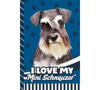 Address and Password Book Combo: Large Print / Discreet / Log Home - Email Addresses - Phone Numbers / Track Birthdays / Web Login Keeper / Great For ... / Mini Miniature Schnauzer - Dog Lover Cover