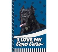 Address and Password Book Combo: Large Print / Discreet / Log Home - Email Addresses - Phone Numbers / Track Birthdays / Web Login Keeper / Great For Seniors / Cane Corso - Dog Lover Cover