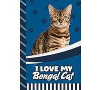Address and Password Book Combo: Large Print / Discreet / Log Home - Email Addresses - Phone Numbers / Track Birthdays / Web Login Keeper / Great For Seniors / Bengal Cat Lover Cover