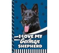 Address and Password Book Combo: Large Print / Discreet / Log Home - Email Addresses - Phone Numbers / Track Birthdays / Web Login Keeper / Great For Seniors / Black German Shepherd - Dog Lover Cover