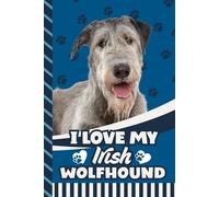 Address and Password Book Combo: Large Print / Discreet / Log Home - Email Addresses - Phone Numbers / Track Birthdays / Web Login Keeper / Great For Seniors / Irish Wolfhound - Dog Lover Cover