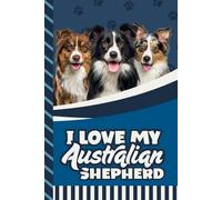 Address and Password Book Combo: Large Print / Discreet / Log Home - Email Addresses - Phone Numbers / Track Birthdays / Web Login Keeper / Great For Seniors / Australian Shepherd Dog Cover