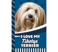 Address and Password Book Combo: Large Print / Discreet / Log Home - Email Addresses - Phone Numbers / Track Birthdays / Web Login Keeper / Great For Seniors / Tan Tibetan Terrier - Dog Lover Cover