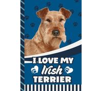 Address and Password Book Combo: Large Print / Discreet / Log Home - Email Addresses - Phone Numbers / Track Birthdays / Web Login Keeper / Great For Seniors / Irish Terrier - Dog Lover Cover