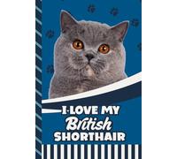 Address and Password Book Combo: Large Print / Discreet / Log Home - Email Addresses - Phone Numbers / Track Birthdays / Web Login Keeper / Great For Seniors / British Shorthair Cat Lover Cover