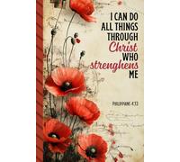 Address and Password Book Combo: Large Print | Discreet | With Email - Phone Number - Birthday Space | Gift For Seniors | I Can Do All Things - Christian Theme Cover