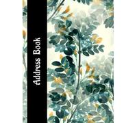 Address Book A6: small address book for purse. address book pocket size. Address Book Small with A-Z Tabs. small Address Books with Alphabet Index for All Your Contacts! 4 x 6 in