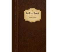 Address Book: To keep track of all the important people in your life.