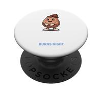 Address This Burns Night, Bonito diseño escocés Divertido de Haggis PopSockets PopGrip Adhesivo