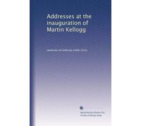 Addresses at the inauguration of Martin Kellogg