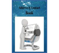 Addresses & Contacts Book: : A-Z Alphabetical Organizer for Names, Addresses, Phone Numbers, and Emails - Large Print Logbook for Home, Office, and Business