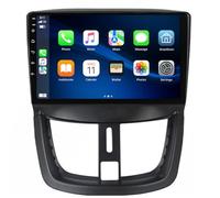 ADDUE Android 14 Radio Coche 9 Pulgadas Radio de Coche con Navegación GPS Car Radio con GPS Navegación,Bluetooth,Radio,FM,para Peugeot 207 2006-2015,G 8 Core 4G+WiFi 8G+128G