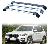 ADDUE Baca de Coche Barras de Techo para BMW - X3 (f25) [2010-2017] Barras Portaequipajes de Aluminio 2 Piezas Barra de Techo para los Coches con rieles,3