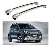ADDUE Baca de Coche Barras de Techo para Fiat Panda Cross 2020 2021 2022 Barras Portaequipajes de Aluminio 2 Piezas Barra de Techo para los Coches con rieles,1