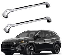 ADDUE Barras de Techo para Hyundai Tucson 2022 2023 Barras Portaequipajes de Aluminio 75 Kg/Cada Carga 2 Piezas,2